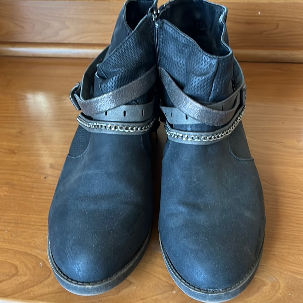 Black booties
